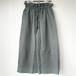 ARITZIA | GROUP BY BABATON KERRI PANTS PAPER BAG WAISTBAND WIDE LEG CULOTTES